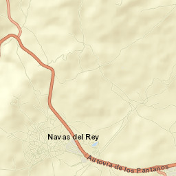 Navas del Rey Street Map
