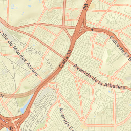 Retiro Street Map