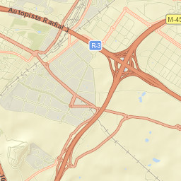 Vicálvaro Street Map