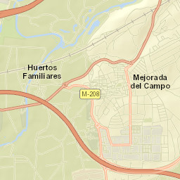 Mejorada del Campo Street Map