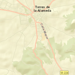 Torres de la Alameda Street Map
