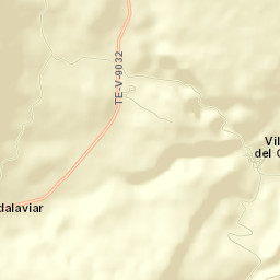 Villar del Cobo Street Map
