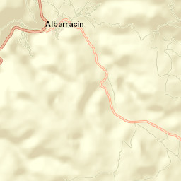 Albarracín Street Map