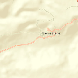 Semestene Street Map