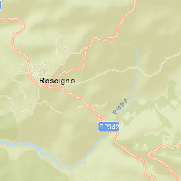 Roscigno Street Map