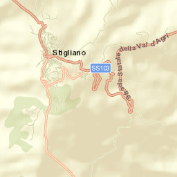 Stigliano Street Map