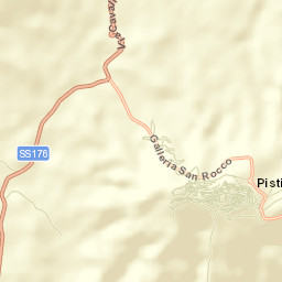 Pisticci Street Map