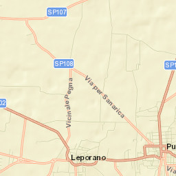 Leporano Street Map