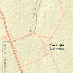 Lákkoma Street Map