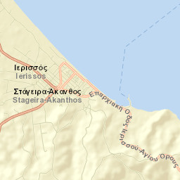 Ierissós Street Map