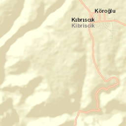 Kıbrıscık Street Map