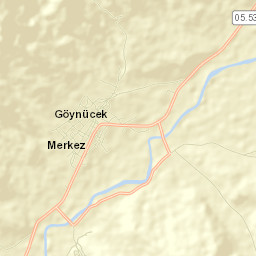 Göynücek Street Map