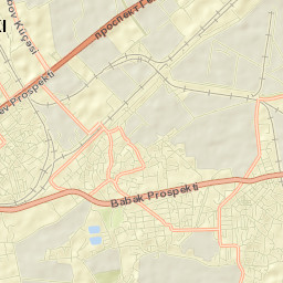 Nizami Rayonu Street Map
