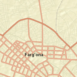 Fergana Street Map