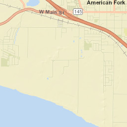 6800-7324 100 West, American Fork, UT Street Map