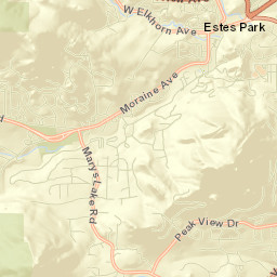 1771 High Drive, Estes Park, CO 80517 Street Map