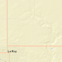 Le Roy Street Map