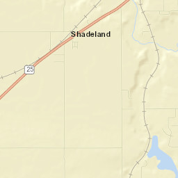 Shadeland Street Map