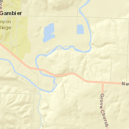 Gambier Street Map