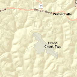 Wintersville Street Map