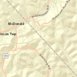McDonald Street Map
