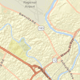 Greenfields Street Map