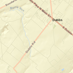 Dublin Street Map