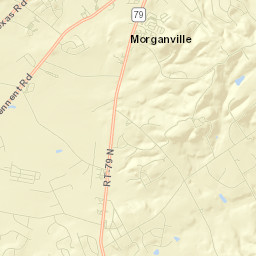Morganville Street Map
