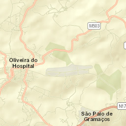Oliveira do Hospital Street Map