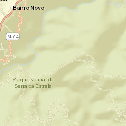 Sazes da Beira Street Map