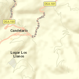 Candelario Street Map