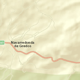 Navarredonda de Gredos Street Map