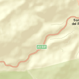 San Martín del Pimpollar Street Map