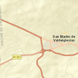 San Martín de Valdeiglesias Street Map