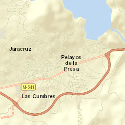 Pelayos de la Presa Street Map