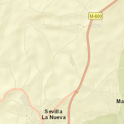 Sevilla La Nueva Street Map