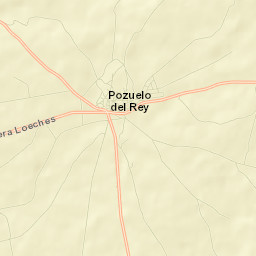 Pozuelo del Rey Street Map
