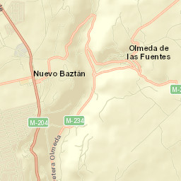 Nuevo Baztán Street Map