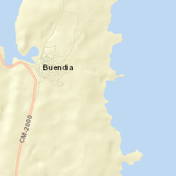 Buendía Street Map