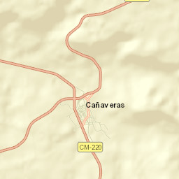 Cañaveras Street Map
