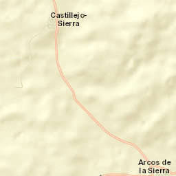 Arcos de la Sierra Street Map