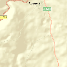Royuela Street Map