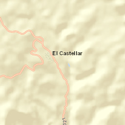 El Castellar Street Map