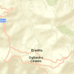 Ogliastro Cilento Street Map