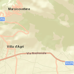 Marsicovetere Street Map