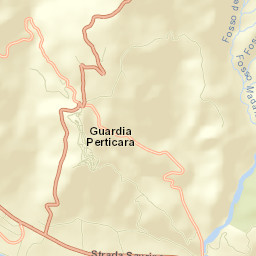 Guardia Perticara Street Map