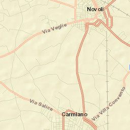Novoli Street Map