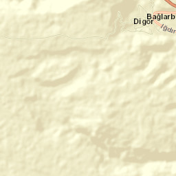 Digor İlçesi Street Map