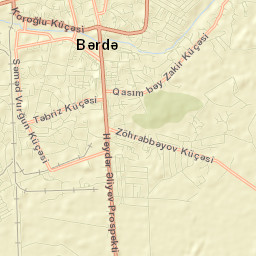 Barda Street Map