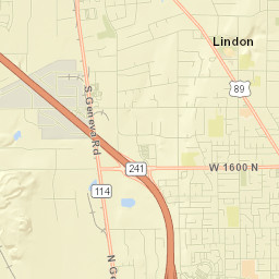 Lindon Street Map